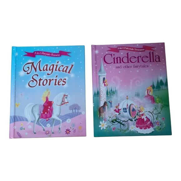 Fairy Tale Storybook Set for Kids - Magical Stories & Cinderella - Picture 1 of 4